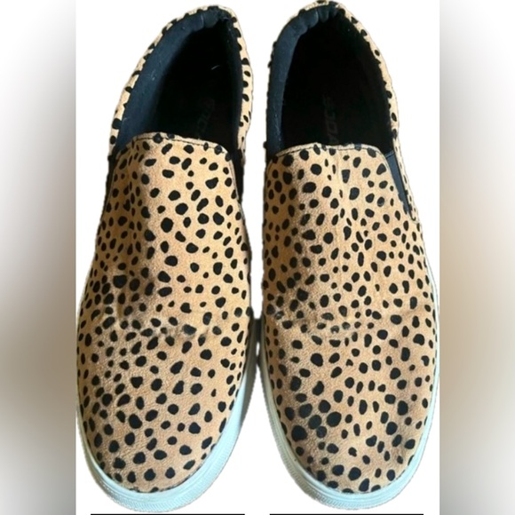 Soda Shoes - Soda leopard print slip on shoes. Comfortable and Soft. Women’s size 9